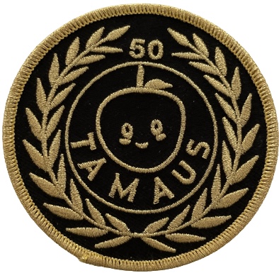 TamAus ry 50-vuotta vuosijuhlamerkki